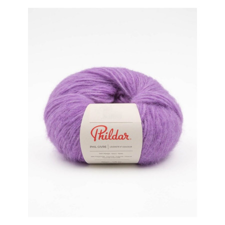 Laine Phildar Phil Givre Violette