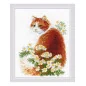 Embroidery kit Ginger Meow