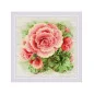 Embroidery kit Begonia