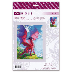 Riolis Embroidery kit Your mighty dragon