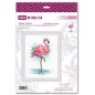 Kit de broderie Blooming Flamingo Kit de broderie Blooming Flamingo