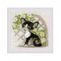 Kit de broderie Chaton Rex de Cornouailles