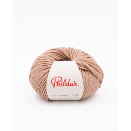 Knitting yarn Phildar Phil Merinos 6 Camel