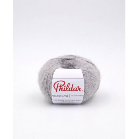 Laine à tricoter Phildar Phil Romance Givre