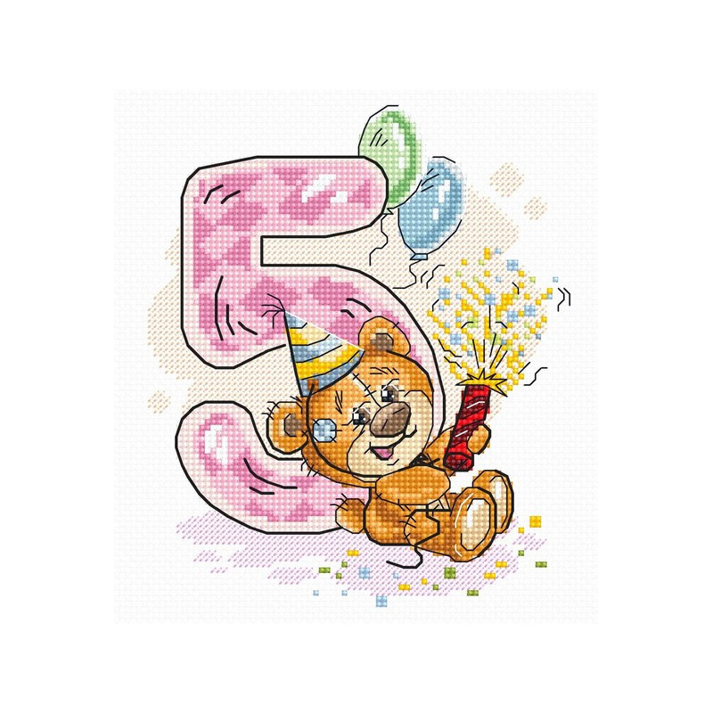 Kit de broderie Numéro 5