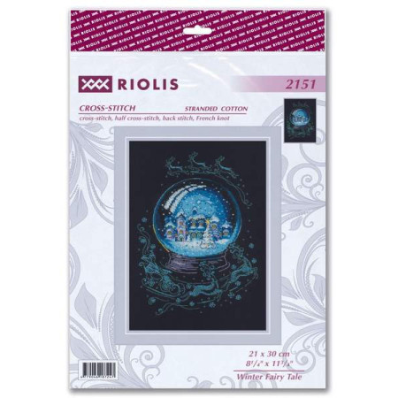 Kit de broderie Conte de fées d'hiver