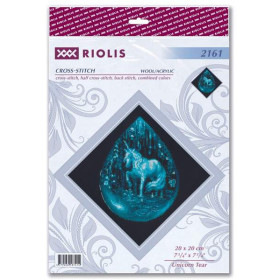 Riolis Embroidery kit Unicorn Tear