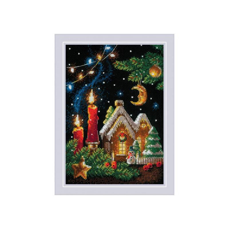 Kit de broderie Conte de pain d'épice Kit de broderie Conte de pain d'épice