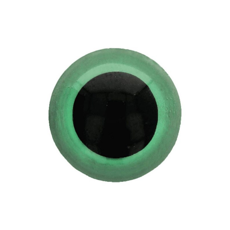 Animal eye 10 mm green