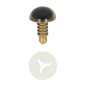 Animal eye 18 mm gold