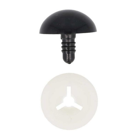 Animal eye 6 mm black