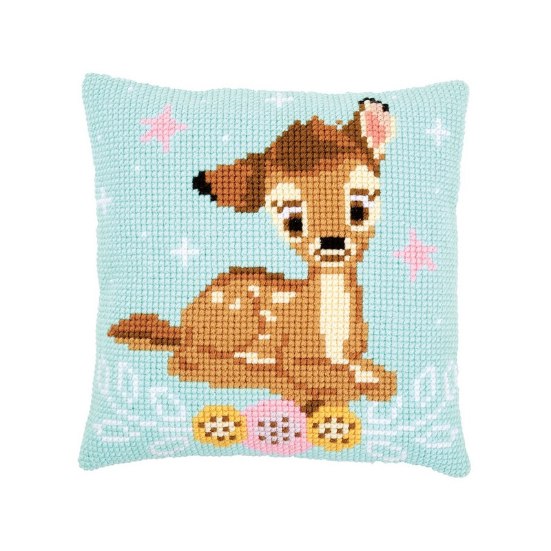 Kit coussin au point croix Disney Bambi Kit coussin au point croix Disney Bambi