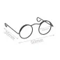 Lunettes Pour Amigurumis 5 cm noir Lunettes Pour Amigurumis 5 cm noir