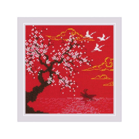 Kit de broderie Riolis Sous le Ciel - Point de croix