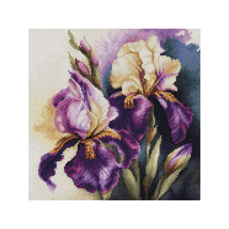 Embroidery kit Iris Burgemeister Embroidery kit Iris Burgemeister