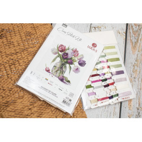 Kit de broderie Bouquet de tulipes