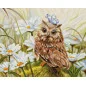 Kit de broderie Chouette chanceuse