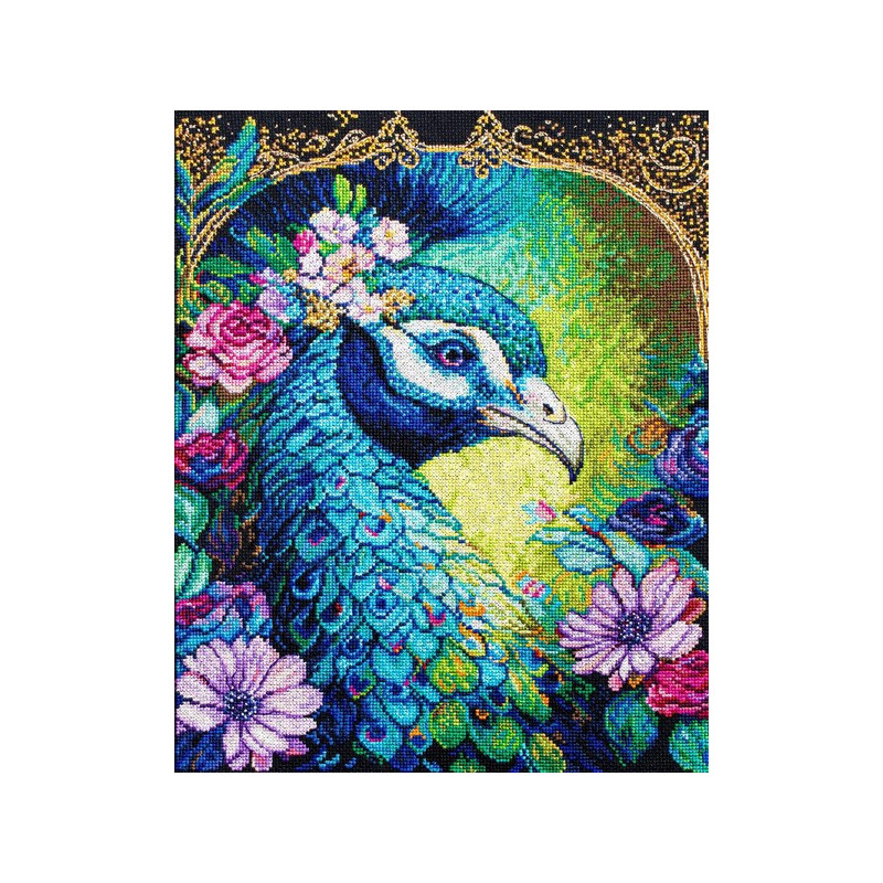 Kit de broderie Proud Cerulean