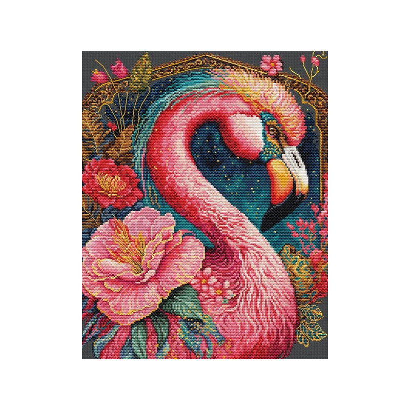 Kit de broderie Flamingo Fantastico