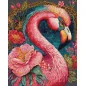 Kit de broderie Flamingo Fantastico