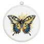 Kit de broderie Papillon machaon
