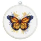 Kit de broderie Papillon monarque Kit de broderie Papillon monarque