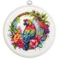 Kit de broderie Perroquet tropical Kit de broderie Perroquet tropical