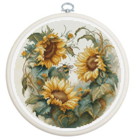 Luca-S Embroidery kit Sunflowers