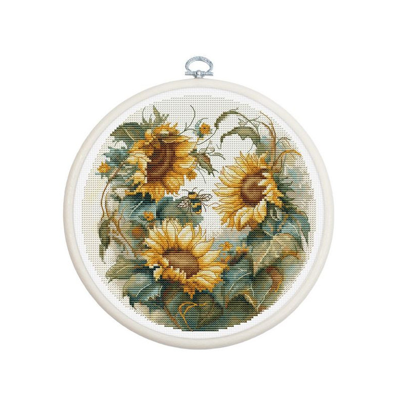 Kit de broderie Tournesols 3