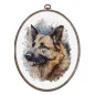 Embroidery kit German Shepherd