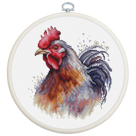 Luca-S Kit de broderie Coq