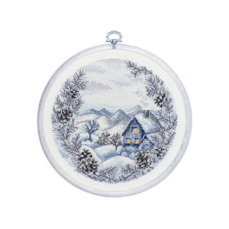 Embroidery kit Winter