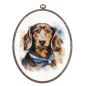 Embroidery kit Dachshund