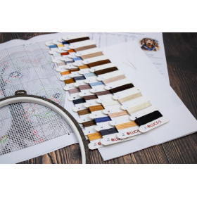 Kit de broderie Teckel