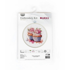 Kit de broderie Cupcakes