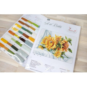 Luca-S Kit de broderie tournesols