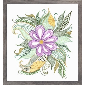 Embroidery kit Lovely Flower