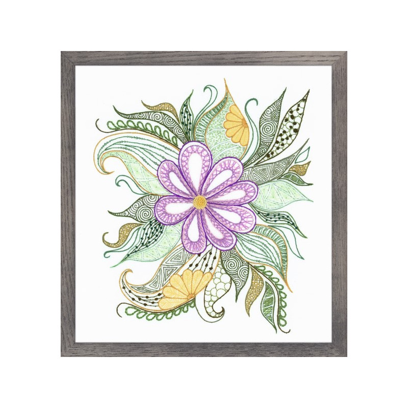 Kit de broderie Belle fleur