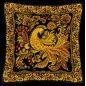 Kit coussin au point de croix Khokhloma