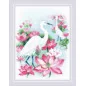 Embroidery kit Lotus Field. Herons Embroidery kit Lotus Field. Herons