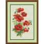 Kit de broderie Coquelicots sauvages