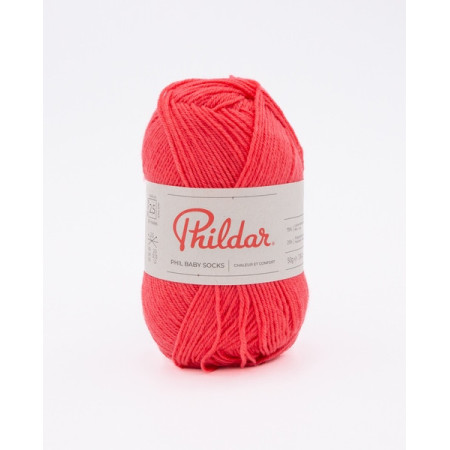 Phil Baby + Socks Rose Corail