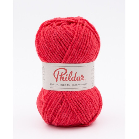 Laine Phildar Phil Partner 3,5 Corail