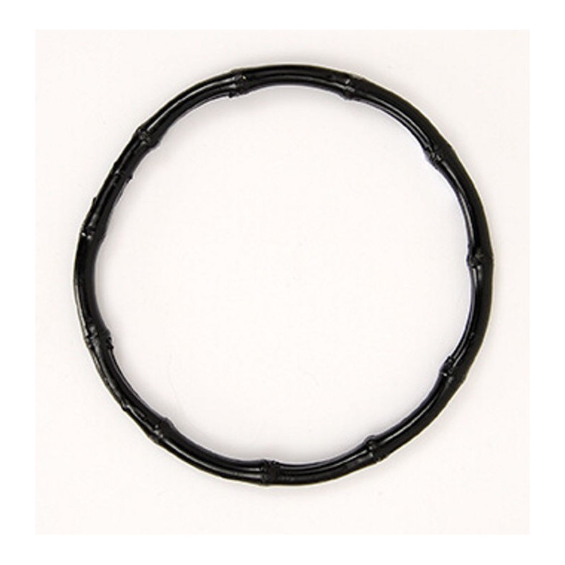 Bag handles bamboo black 15 cm
