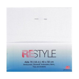 Toile Aida 18 40 x 50 cm
