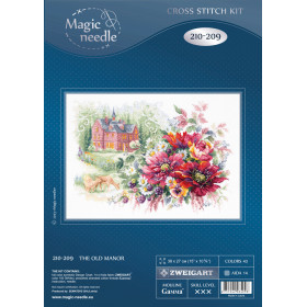 Kit de broderie Le vieux manoir