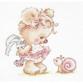 Kit de broderie Je suis ami avec toi !