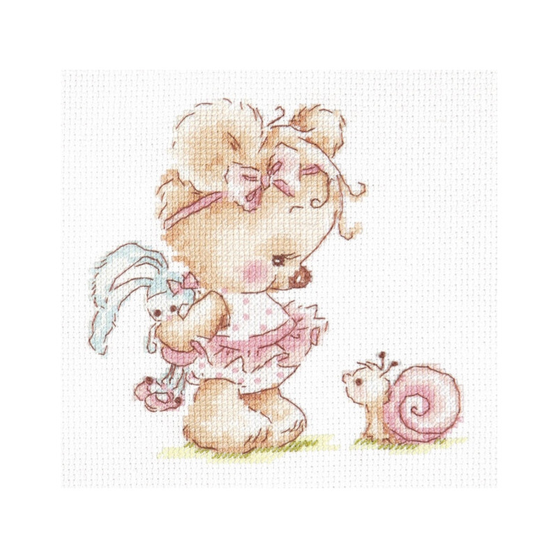 Embroidery kit I'm Friends with You!