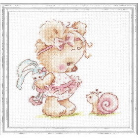 Embroidery kit I'm Friends with You!