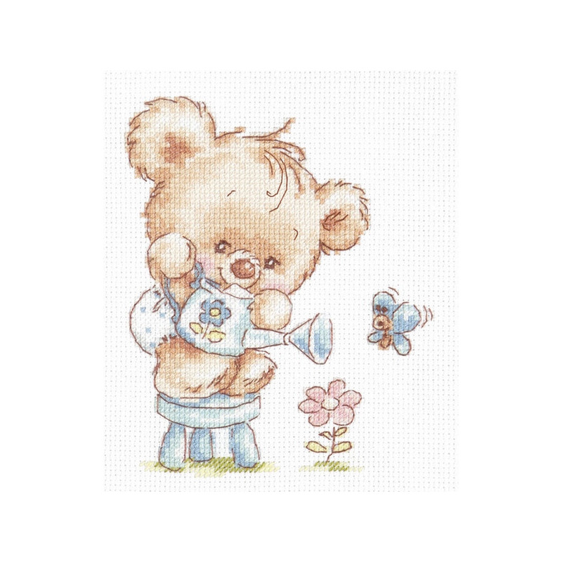 Kit de broderie Ma fleur Kit de broderie Ma fleur